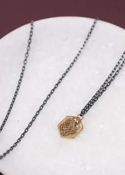 Dmd Metal Shallow Grave Necklace