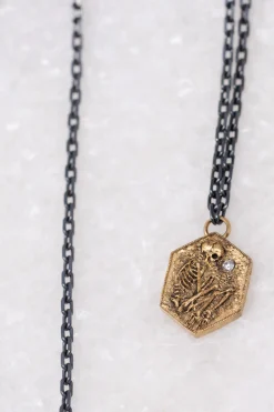 Dmd Metal Shallow Grave Necklace