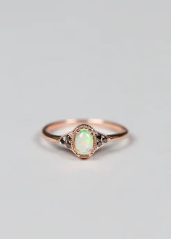 Eden Philippa Black Diamond Adara Ring