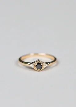 Eden Philippa Black Diamond Drea Ring
