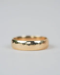 Eden Philippa Hammered Half Round Band