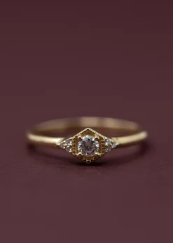 Eden Philippa White Diamond Drea Ring