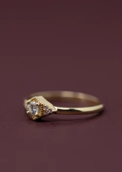 Eden Philippa White Diamond Drea Ring