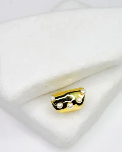 Faris Bubbleperla Ear Cuff