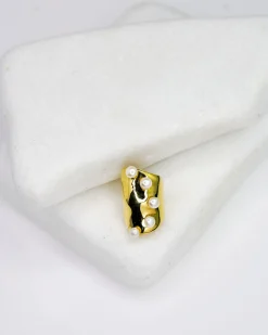 Faris Bubbleperla Ear Cuff