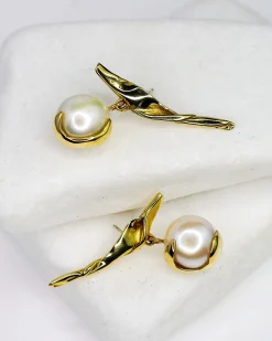 Faris Pomme Twist Earrings
