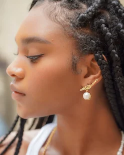 Faris Pomme Twist Earrings