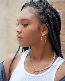 Faris Roca Perla Hoops Large