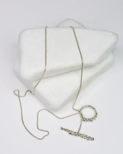 Faris Roca Toggle Lariat Necklace
