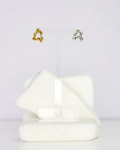 Faris Silver Lava Dua Earring