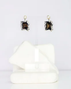 Faris Smoky Quartz Cornice Drops