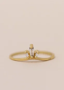 Fiat Lux 3-Stone Meridian Ring