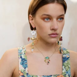Grainne Morton Opal Cloud And Rain Necklace