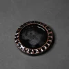 Hibi Tamba Incense Tray - Round Black