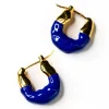 Joanna Laura Constantine Medium Wave Hoops Lapis