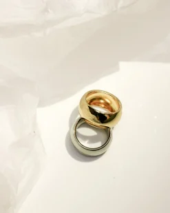 Laura Lombardi Gold Luna Ring