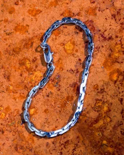 Laura Lombardi Silver Strada Chain Bracelet