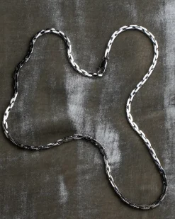 Laura Lombardi Silver Strada Chain Necklace