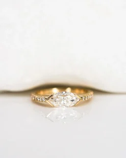 Lindsay Lewis Diamond Minna Ring