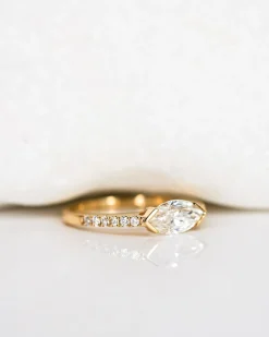 Lindsay Lewis Diamond Minna Ring