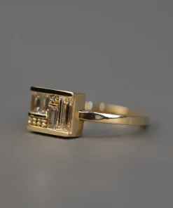 Lindsay Lewis Diamond Mosaic Ring