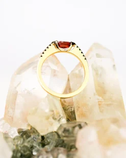 Lindsay Lewis Garnet Minna Ring