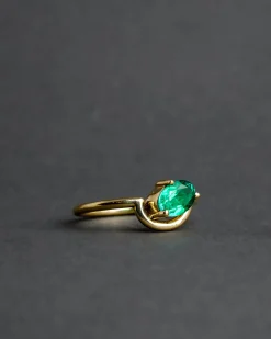 Lindsay Lewis Sway Emerald Solitaire