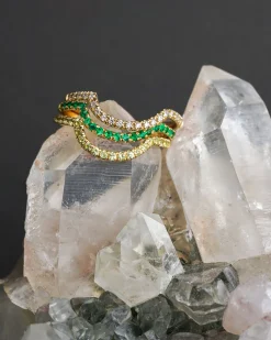 Lindsay Lewis Sway Emerald Solitaire