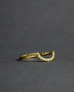 Lindsay Lewis Sway Peridot Band