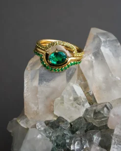 Lindsay Lewis Sway Peridot Band