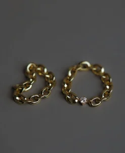 Lizzie Mandler Diamond Chain Ring
