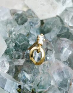 Lizzie Mandler Diamond Link Stud