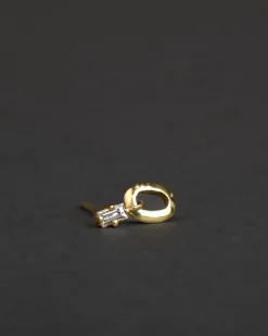 Lizzie Mandler Diamond Link Stud