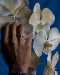 Lizzie Mandler Large Diamond Chain Ring