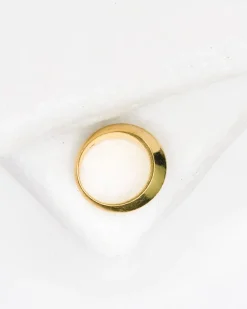 Lizzie Mandler Pave Crescent Ring