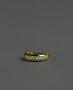 Lizzie Mandler Pave Huggie