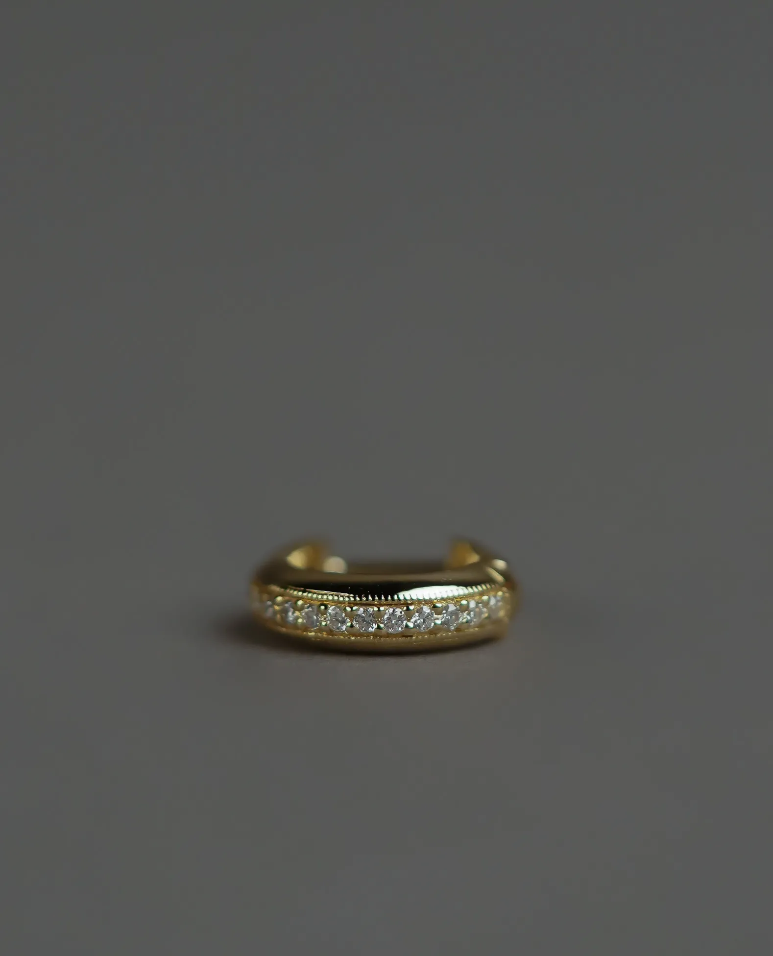 Lizzie Mandler Pave Huggie
