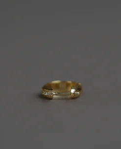 Lizzie Mandler Pave Huggie