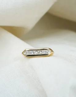 Lizzie Mandler Wide Chevron Band