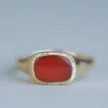 Maiden Voyage Carnelian Pinky Ring