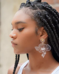 Melody Ehsani Let's Get It Poppy Earrings