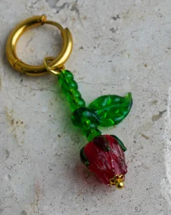 Ninfa Handmade Rose Hoops