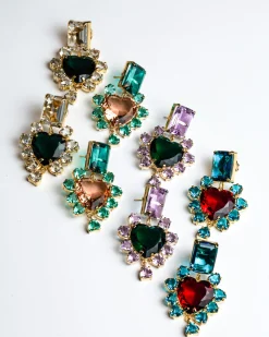 Pakera Pakera El Sabor Earrings Mint + Champagne