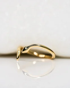 Rokosz Open Snake Ring
