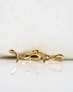 Rokosz Open Snake Ring