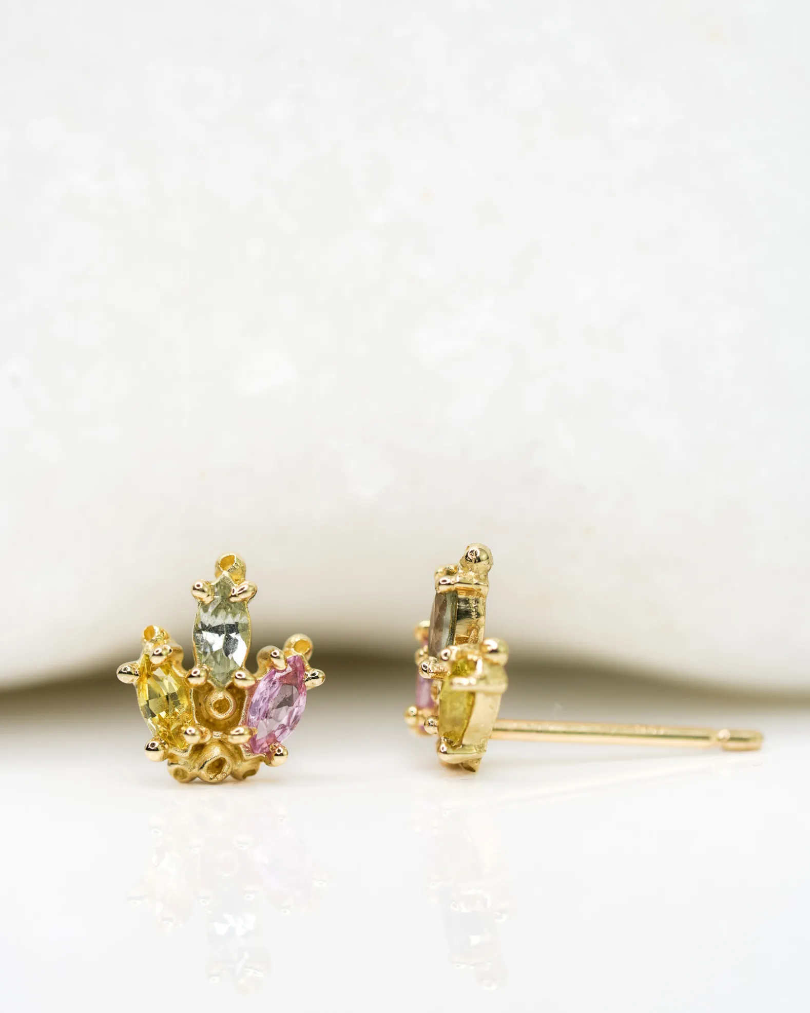 Ruta Reifen Marquise Triplets Studs