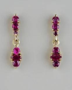 Ruta Reifen Ruby Monaco Earrings