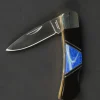 Santa Fe Stoneworks 3" Knife - Lapis & Jet