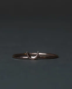 Sofia Zakia Crescent Moon Ring