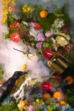 The Floral Society Copper Watering Can
